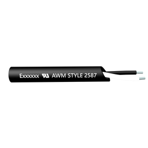 UL2587 2 Núcleo 26 AWG Blindado Cabo PVC Jacket Wire Wire