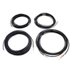 UL2464 Cabo blindado com revestimento de PVC preto / cinza 20/22 / 24AWG AWM