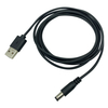 Cabo espiral USB A para DC 5,5x2,5mm Cabo de carregamento de energia DC