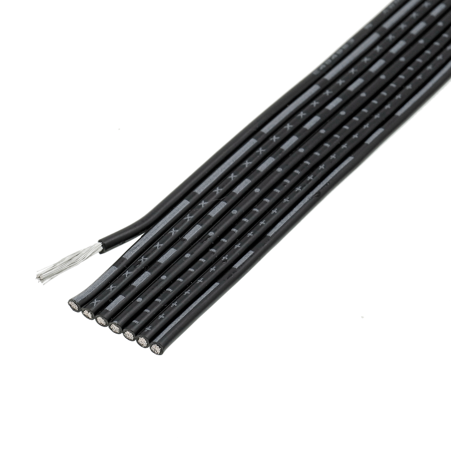 UL2468 Flat Ribbon Cable PVC Twin Wire para fiação interna