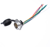 16PIN Conector de plugue de aviação Chicote de fiação de cola à prova d'água